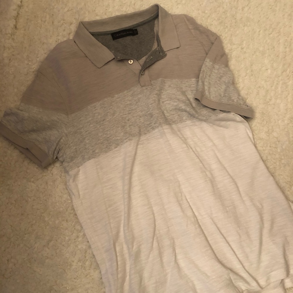 Color Block Cotton Polo